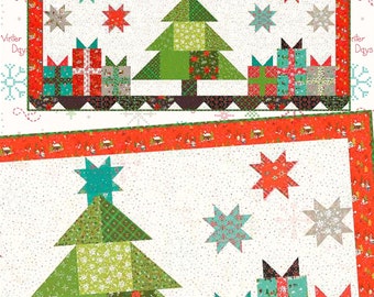 Under The Tree *A Charm Friendly Table Runner Pattern* By: Heather Peterson of Anka's Treasures