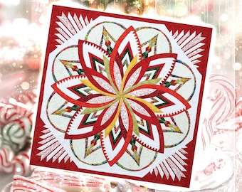 Peppermint Twist *Foundation Paper Piecing Pattern* By: Judy Niemeyer - Quiltworx