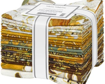 Warm Welcome *Fat Quarter Bundle - 20 Fat Quarters + 2 Panels* From: Lynnea Washburn For  Kaufman Fabrics