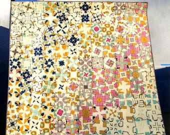 Only One *One Fabric, One Shape - Pieced Quilt Pattern* By: Dora Cary  For Orange Dot Quilts
