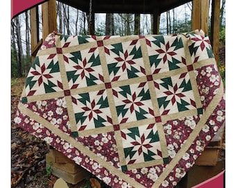 Huntington  *Hunter's Star Quilt Pattern:* By Deb Heatherly of Deb's Cats N Quilts  DH2405