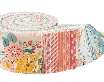New Beginnings *Jelly Roll - 40 Strips*   By Sandy Gervais for Riley Blake  RP-15750-40