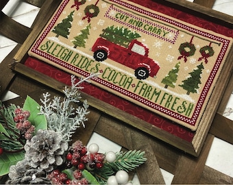 Christmas Tree Farm  *Counted Cross Stitch Design*   By: Kate Rogers - Primrose Cottage Stitches