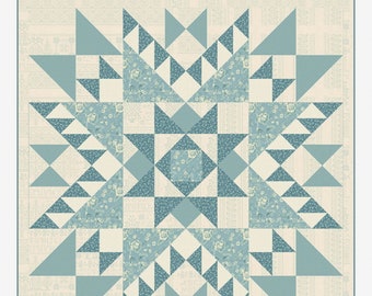 True North *Pieced Quilt Pattern* By: Edyta Sitar - Laundry Basket Quilts  LBQ-1057-P