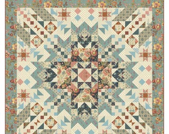 California - Farmers Daughter *Applique & Pieced Quilt Pattern" By: Edyta Sitar - Laundry Basket Quilts  LBQ-2001-P