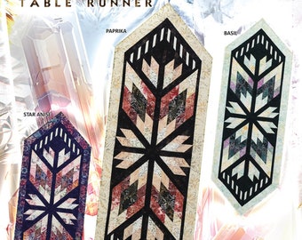 Prism Table Runner *Foundation Paper Piecing Pattern & Papers + Replacement Papers* By: Judy Niemeyer - Quiltworx