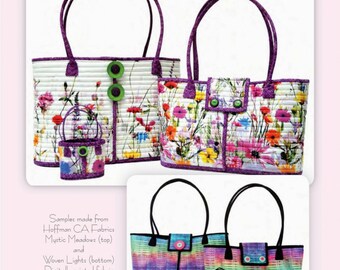 Rockport Totes *Bag Sewing Pattern - 3 Sizes*  From:  Aunties Two Patterns   AT609