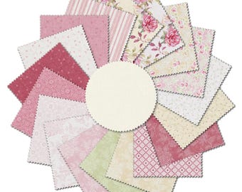 Yours Truly - Fat Quarter Bundle (18 Pieces) By: P&B Textiles