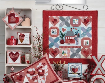 Loveland Cottage On Wander lane- Block 2 *Quilt & Sewing Projects Pattern* By: Nancy Halvorsen - Art to Heart