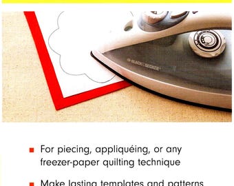 Quilter's Freezer Paper Sheets * 30 Sheets* (Size: 9" x 12")  By C&T Publishing