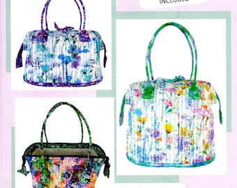 Little Poppins Bag **New Design** *Pattern + Stays and/or Stay Only (Size D)* From: Aunties Two Patterns