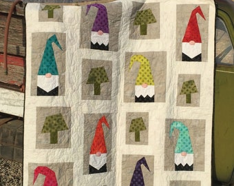 A Tale of Two Gnomes *Applique Quilt Pattern* From: Cotton Street Commons