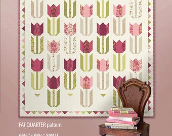 Tulip Season *Quilt Pattern - Fat Quarter Friendly* From:  Robin Pickens
