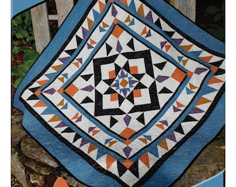 The Great Cat'sby  *Pieced Quilt Pattern* By Deb Heatherly of Deb's Cats N Quilts  DH2506