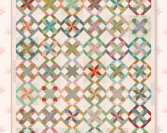 Cherish *A Fat Quarter Friendly Quilt Pattern* By: Lori Holt of Bee In My Bonnet Co - It's Sew Emma  ISE300