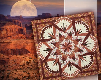 Sandstone Spires*Foundation Paper Piecing Pattern* By: Judy & Bradley Niemeyer - Quiltworx  JNQ00264P10