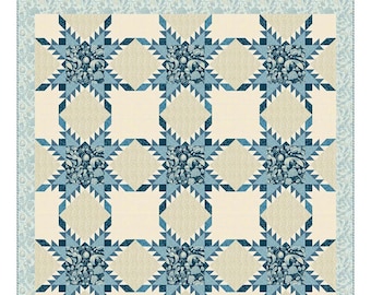 Feathered Star *Pieced Quilt Pattern* By: Edyta Sitar - Laundry Basket Quilts  LBQ-0249-P