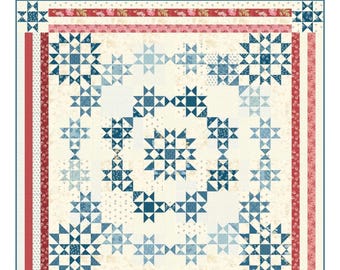 Sparklers *Fat Quarter Friendly - Pieced Quilt Pattern* By: Edyta Sitar - Laundry Basket Quilts  LBQ-1048-P