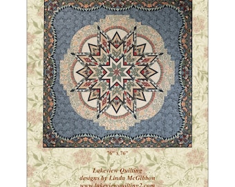 Woodlands  * Paper Pieced Quilt Pattern* By: Linda McGibbon of Lakeview Quilting