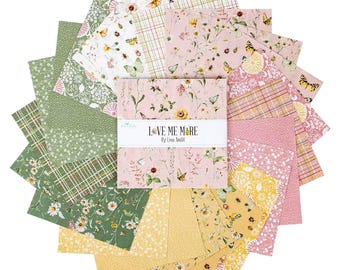 Love Me More *Layer Cake - 10"x10" - 42 Pieces*  By Lisa Audit for Riley Blake