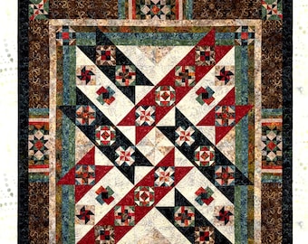 Evening Sky  *Pieced Quilt Pattern*   By: Wing and a Prayer   WP223