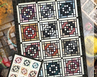 Spice Rack - **Beginner**Foundation Paper Piecing Pattern* By: Judy & Bradley Niemeyer - Quiltworx  JNQ00250P3