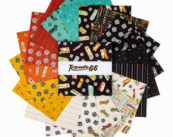 Route 66 *Layer Cake (10x10) - 42 Pieces* By: Anderson Design Group  For Riley Blake  10-15010-42