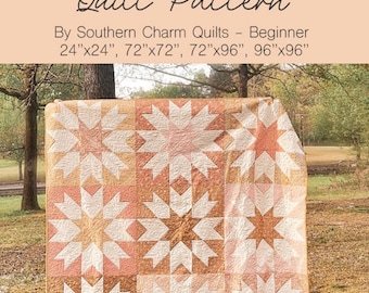 Fernweh *Pieced Quilt Pattern Booklet*   By: Melanie Traylor of Southern Charm Quilts