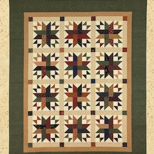 Woven Dreams  *Pieced Quilt Pattern - Jelly Roll Friendly * By: Kansas Troubles Quilters