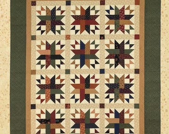Woven Dreams  *Pieced Quilt Pattern - Jelly Roll Friendly * By: Kansas Troubles Quilters