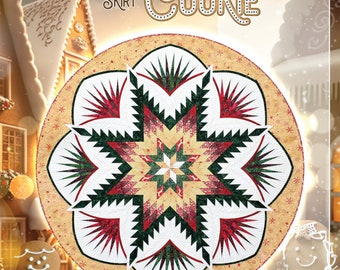 Christmas Cookie Tree Skirt *Foundation Paper Piecing Pattern* By: Judy & Bradley Niemeyer - Quiltworx  JNQ00273P15