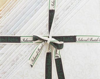 Neutral Foundation - Batik Layer Cake (10in x 10in) - 42 Pieces* From: Island Batik