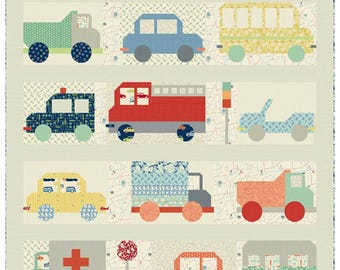 Car Show *Quilt Pattern* By: Edyta Sitar - Laundry Basket Quilts  LBQ-1224-P