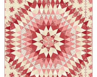 Holiday Star *Pieced Quilt Pattern* By: Edyta Sitar - Laundry Basket Quilts  LBQ-1240-P