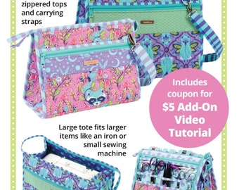 Take A Stand *Stand-Up Tote - Sewing Pattern* From: by Annie