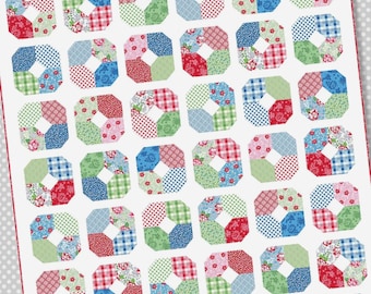 Layer Cake Lucy * A Layer Cake Friendly Quilt Pattern * - By: Andy Knowlton of A Bright Corner
