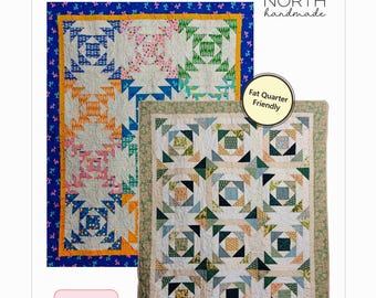 Loony * A Fat Quarter Friendly Quilt Pattern* By: Kate Bierle of Due North Handmade