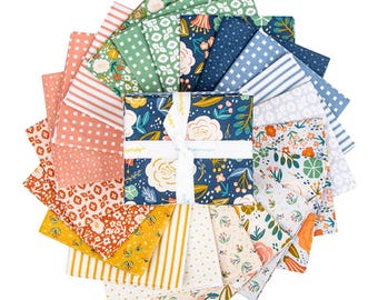 Ivy Reese *Fat Quarter Bundle - 21 Pieces By: Deena Rutter for Riley Blake Designs FQ-16600-21