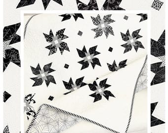Starry Night  *Quilt Pattern - Fat Quarter Friendly* By: Margot Languedoc - The Pattern Basket  TPB2207