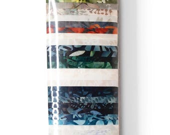 Elements Bali Pop * Jelly Roll - 2-1/2" Strips x 40 Pieces* By Hoffman Fabrics BP-764