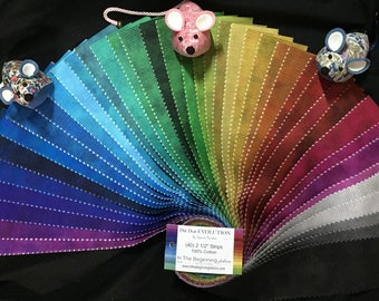 Dit Dot Evolution *Jelly Roll - 40 Pieces* A Petite Dot By: Jason Yenter - In The Beginning Fabrics