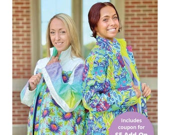 Bella Quilt Coat  *Starter Pattern *Sizes based on Measurements - Photo 2 *  Designed by Quilting Elissa for: By Annie