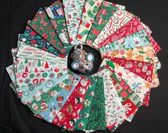Christmas Miniatures III - Fat Quarter Bundle (23 Pieces) By: Pink Light Designs For P&B Textiles