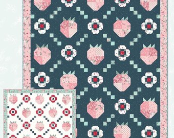 Berry Market *Boxed Quilt Kit - Includes Fabric + Pattern* By: Beverly McCullough For Riley Blake