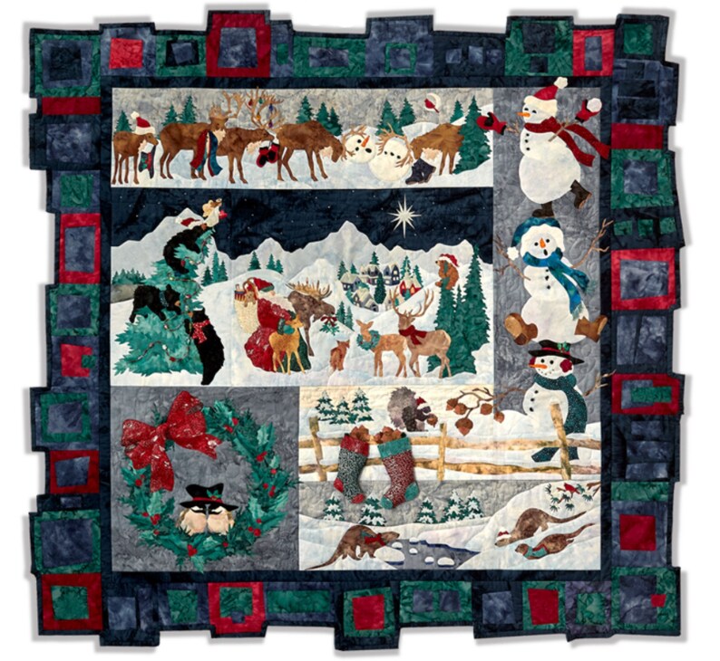 Sharing the Light *quilted Applique Wall Hanging **pattern** By ...