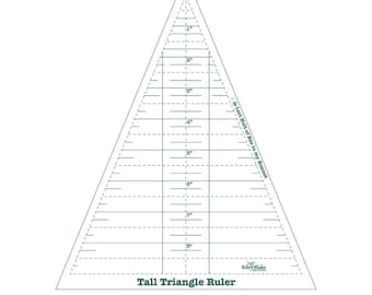Tall Triangle Ruler *Acrylic* From: Lori Holt of Bee in my Bonnet For Riley Blake  ST-25442