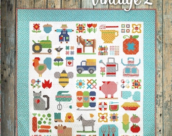 Farm Girl Vintage 2 *Spiral-bound Quilt Project Book* By: Lori Holt of Bee in my Bonnet