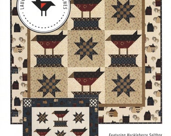 Robbin Bobbin *Scrappy Quilt Pattern*  By: Karen Walker - Laugh Yourself Into Stitches