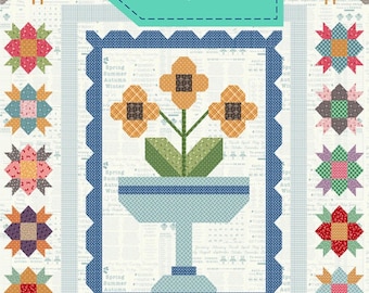 Calico Birds *Pieced Quilt Pattern - Layer Cake Friendly* By: Lori Holt of Bee In My Bonnet Co - Riley Blake