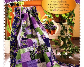 Easy as ABC and 123 *Great Beginner Quilt Pattern* From: Shabby Fabrics
